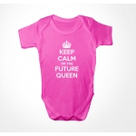 Keep Calm Queen Baby Grow